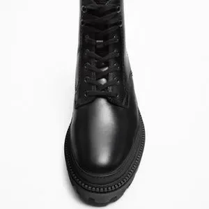 ZARA LINED BOOTS - 11 FLEECE LINED RAIN BOOTS - Burgundy Red | ZARA United States main image 4